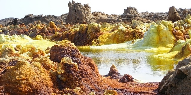 אגם מלח באתיופיה