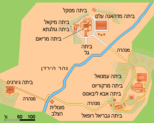 מפת ללילבלה בעברית