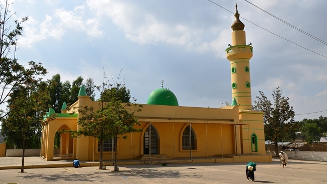 מסגד Negash Amedin בעיר נגאש