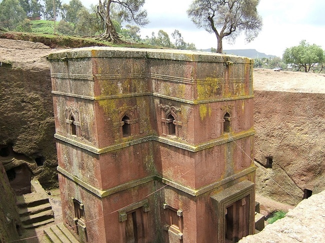 כנסיית Bet Giyorgis בלליבלה, אתיופיה