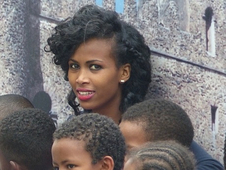 אישה אתיופית באדיס אבבה